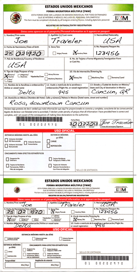 immigration form 