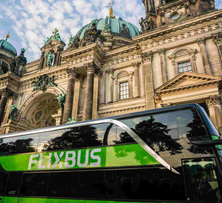 Flixbus in Berlin, Germany