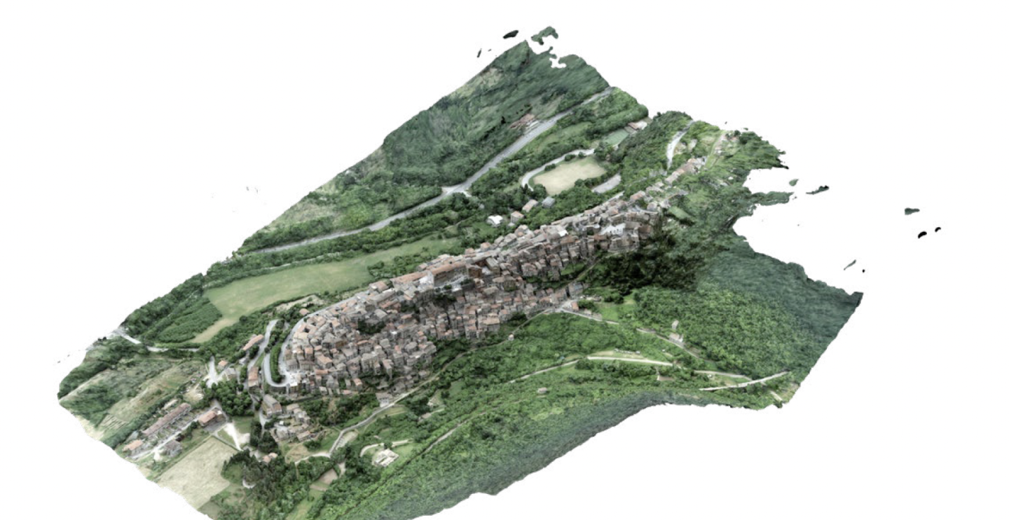  railroads photogrammetric models italy